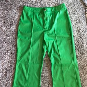 Wild fable kelly green leather pants